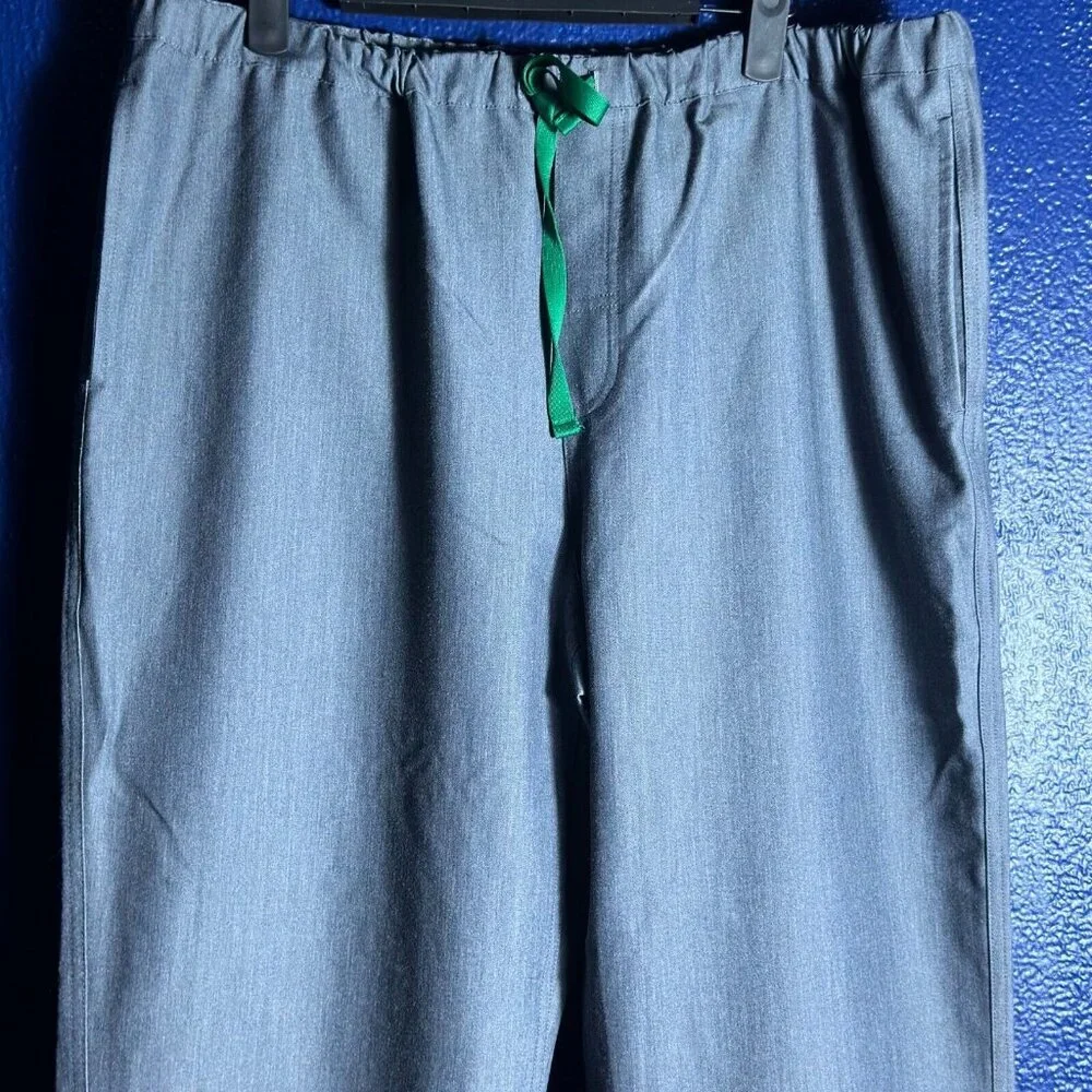 FIGS Technical Pisco Basic Scrub Pants Sz L Graphite Healthcare Medical Nurse